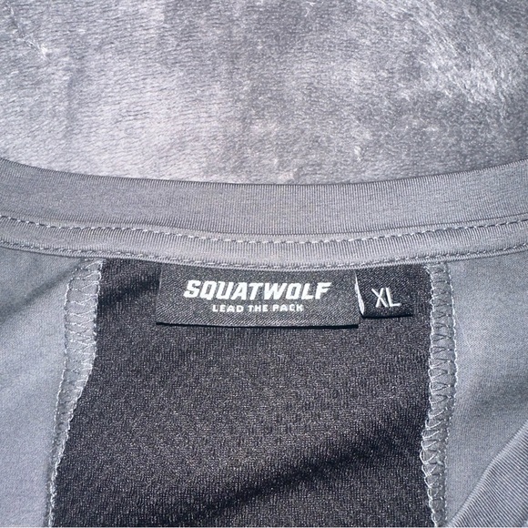 Squatwolf - Statement Stripe Tee - Grey - XL - Picture 3 of 5